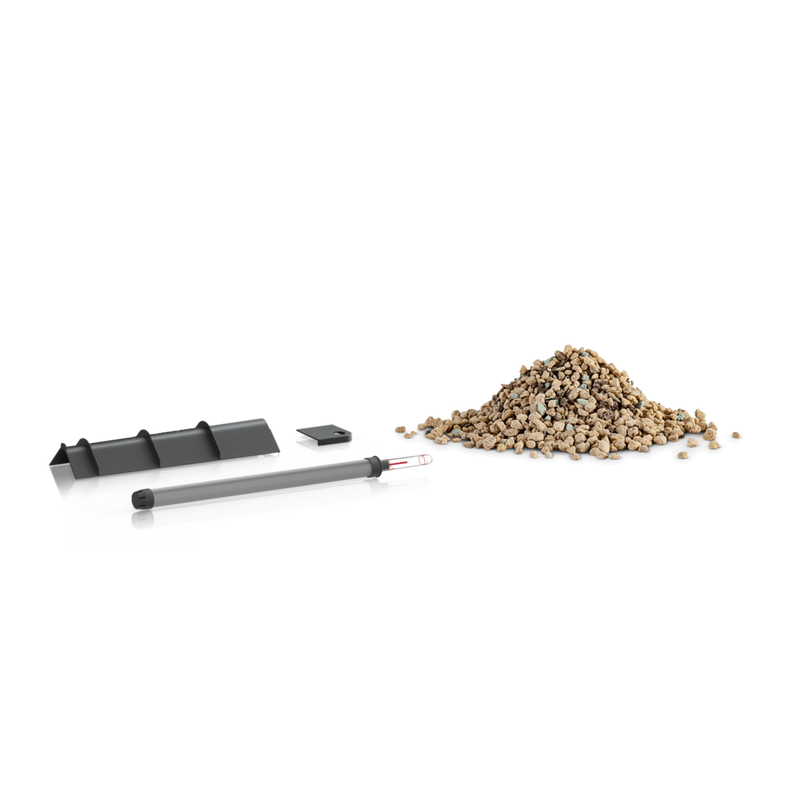 Lechuza spare part watering set for CUBICO 50 (content for 1 container), black