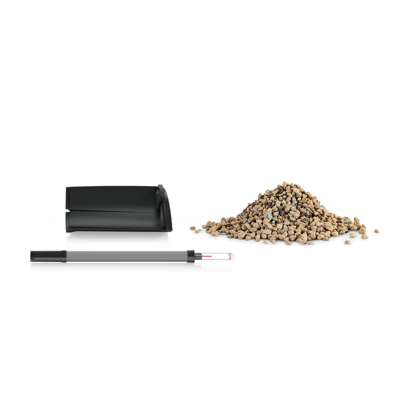 Lechuza spare part watering set for CLASSICO LS 28 (content for 1 container), black