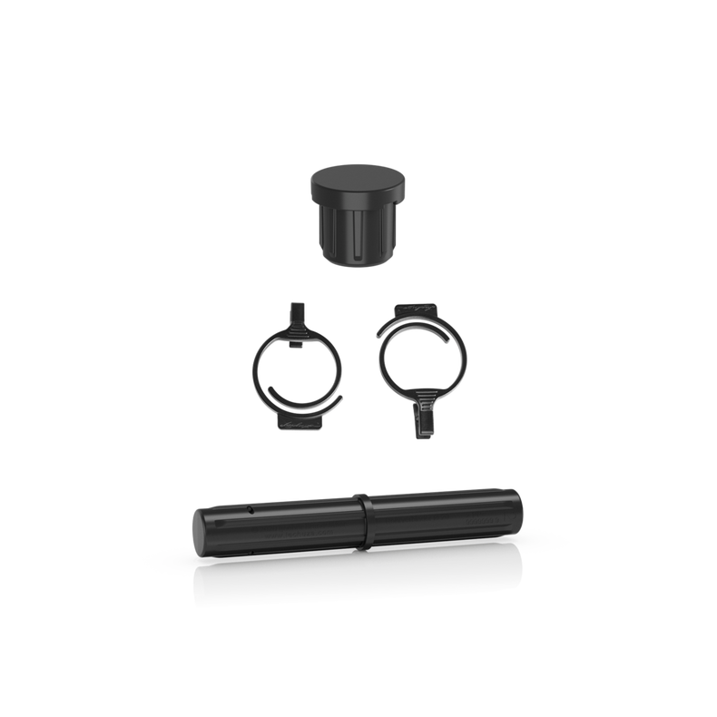 Lechuza spare part set for trellis (plugs, clips, connectors) for TRIO 30 (content for 2 trellises), black