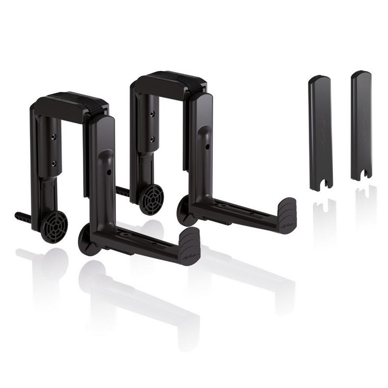 [L-19023] Lechuza balcony box holder WALL black black