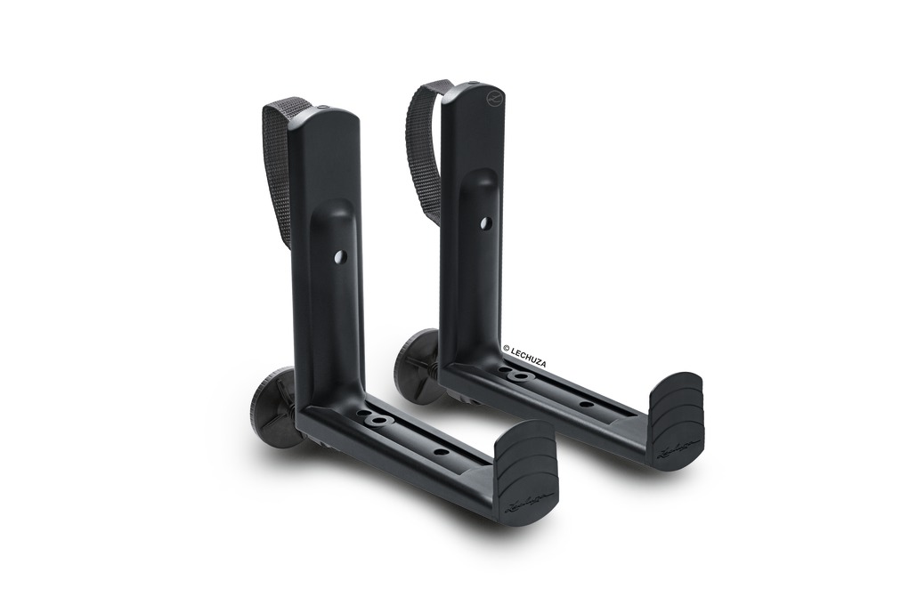 [L-19033] Lechuza balcony box holder (1 piece = 1 pair) black